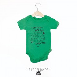 Body BROCELIANDE vert bébé...