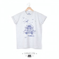 T-shirt homme VANAGON blanc...