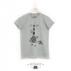 Tee shirt BERNARD gris...