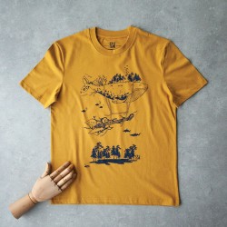 Tee shirt BA'ROCK ocre...