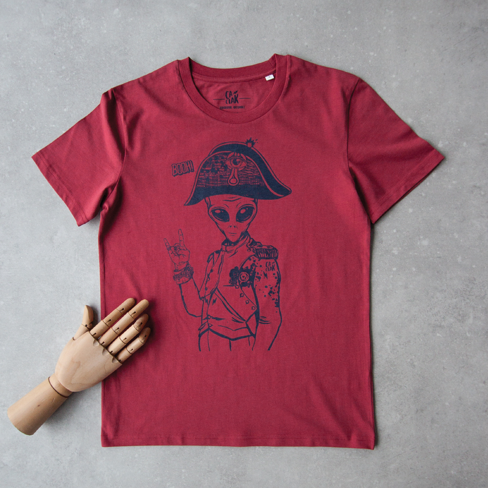 t shirt original rock extraterrestre napoléon