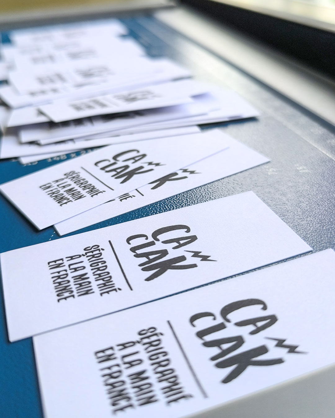 serigraphie artisanale CA CLAK