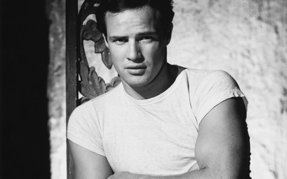 marlon brando t shirt blanc